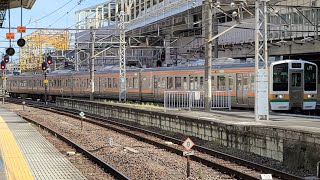 【両毛線】622M 211系3000番台A61編成 高崎駅 到着シーン