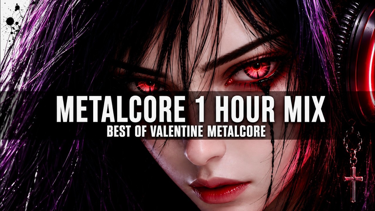 Dark Melodic Metalcore Mix [1 Hour] | BEST OF Valentine Metalcore | Female Vocals