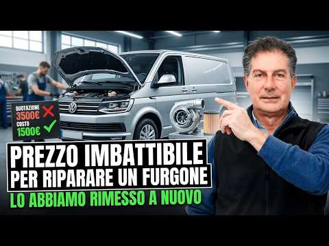 UNBEATABLE PRICE! We also fixed a VW Transporter van