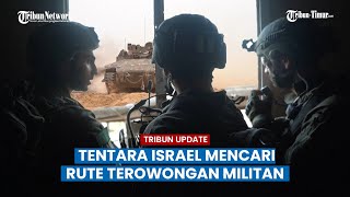 Tentara Israel di Rafah timur mencari terowongan militan Palestina