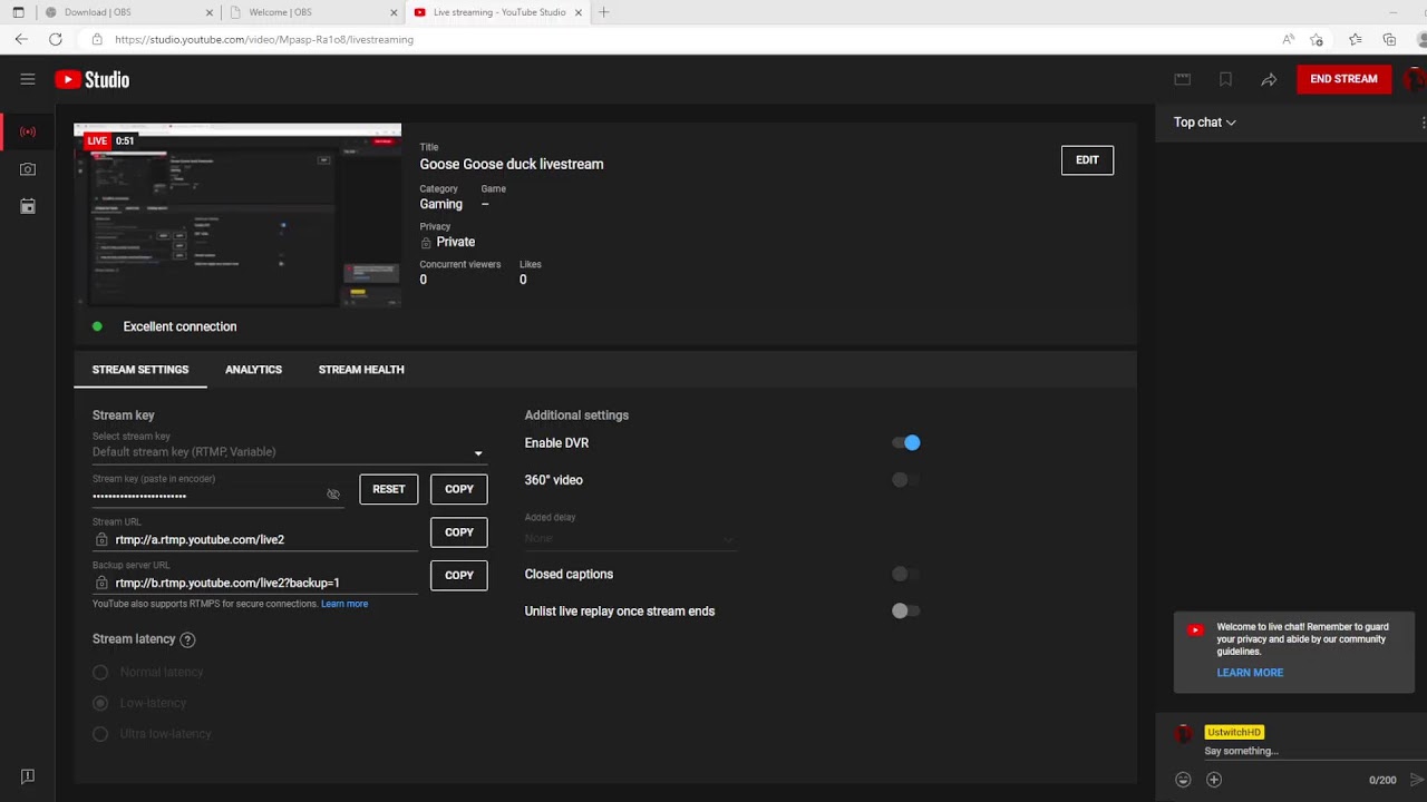 Goose Goose duck livestream
