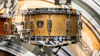 TAMA 50th Anniversary Mastercraft Bell Brass Snare Drum | New from NAMM 2024