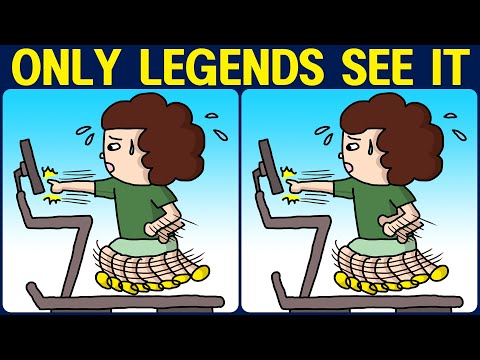 [Spot the Difference Brain Training] The subtle differences will test your attentiveness.