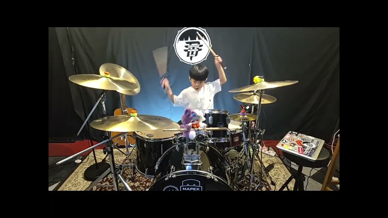 POPPY,AMY LEE,COURTNEY  LAPLANTE - End of You | Drum cover  | Tantham Drummer 7y. 