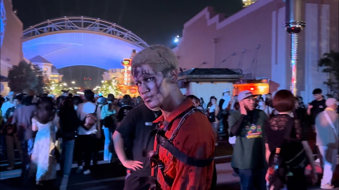 USJホラー・ナイト2024】Chainsaw Chain-Gang（チェーンソー・チェーン