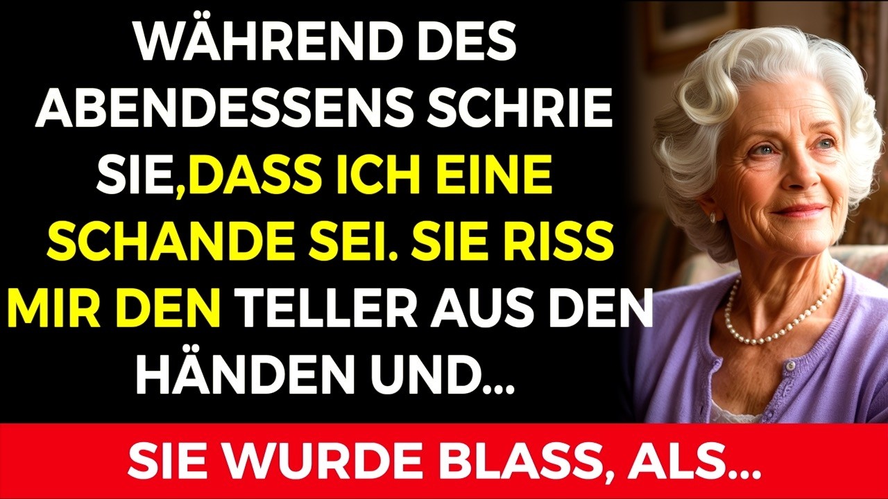Meine Schwiegertochter demütigte mich vor allen… Doch ihr Blick änderte sich, als…