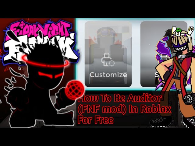 How To Be Auditor (FNF Mod) For Free || Roblox