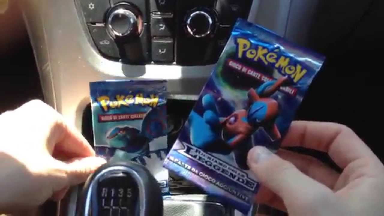 Pokemon Apertura 2 Bustine Richiamo Delle Leggende - YouTube