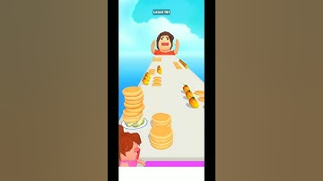 PANCAKE RUN - All Levels Gameplay - Level 161 #short #shorts
