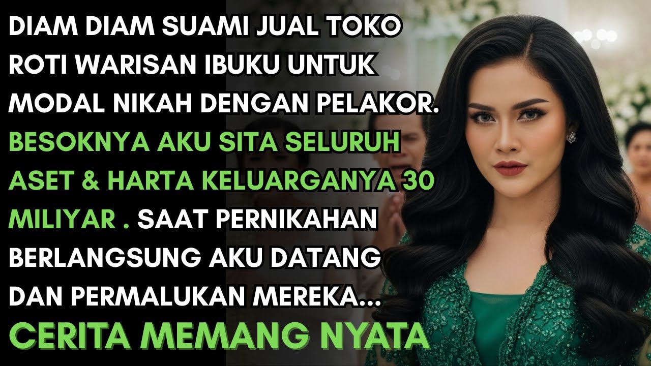 DIAM DIAM SUAMI JUAL TOKO WARISANKU TUK MODAL NIKAH DENGAN PELAKOR -KUSITA SELURUH ASET SAAT NIKAHAN