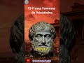 12 frases famosas de Aristóteles. #filosofia #educação #educaçãoinfantil #escola #aprender   #cat