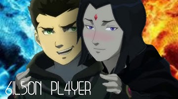 Robin e Raven (Teen Titans) Amv🔵 Down To Nothing
