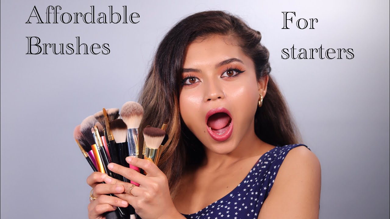 Affordable makeup brushes for starters! YouTube