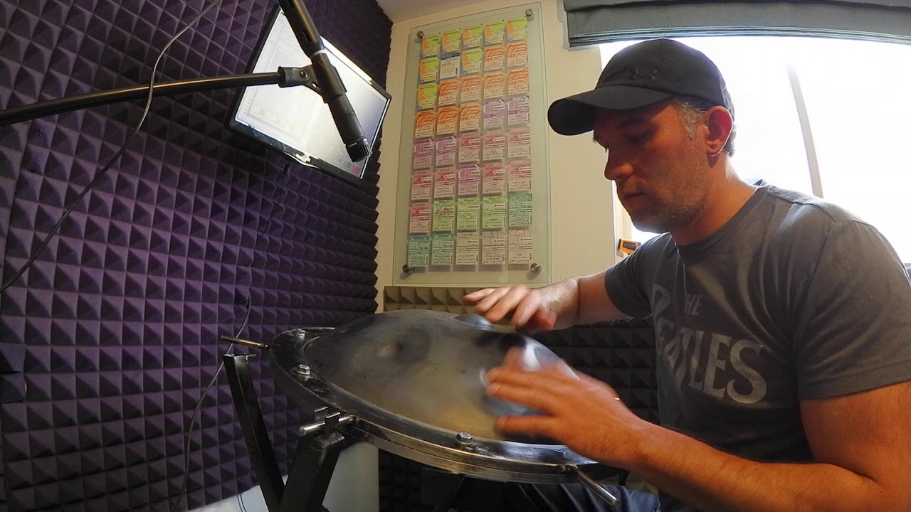 Soul Drum Handpan - E Amara  - Aun en el rack de afinación