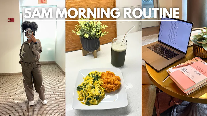 5AM MORNING ROUTINE 🌱 Healthy Habits That Changed My Life