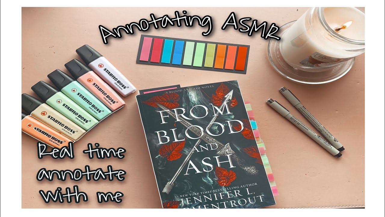 Real Time Annotation Session✍🏾 | Read/Annotate with me | Bookish ASMR✨📖