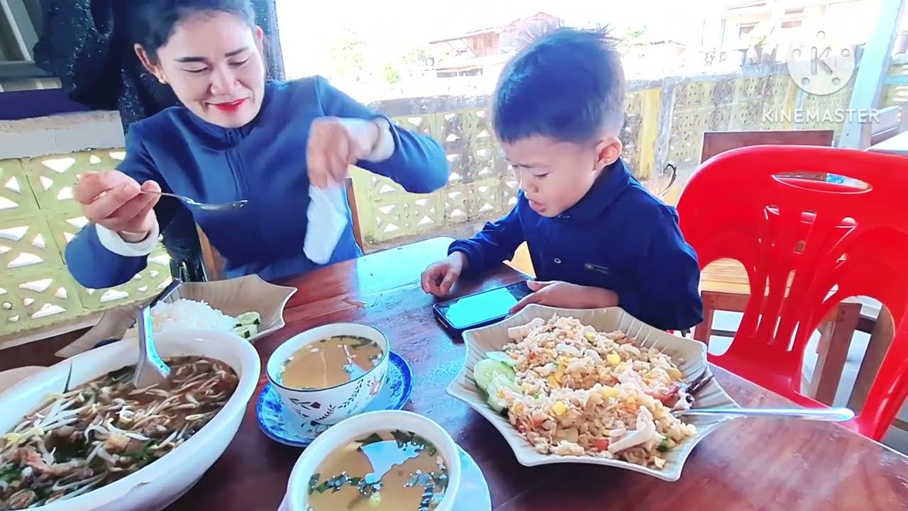 สบายดีดีไหม # พ่อตุ่นพากินข้าวนอกบ้าน ก่อนออกเดินทาง# 1 มกราคม ค.ศ. 2026