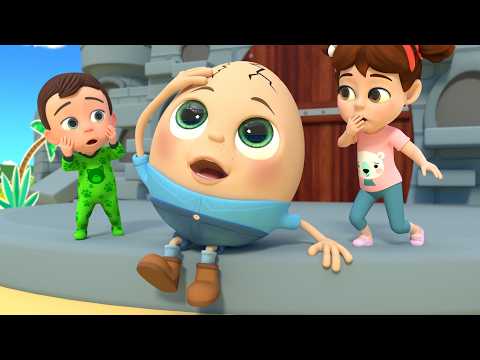 Humpty Dumpty! Oh No, He Fell! | Nursery Rhymes & Kids Songs