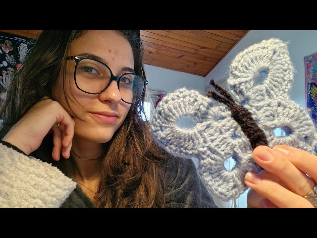 ASMR FINISHING CROCHET 🦋✨️