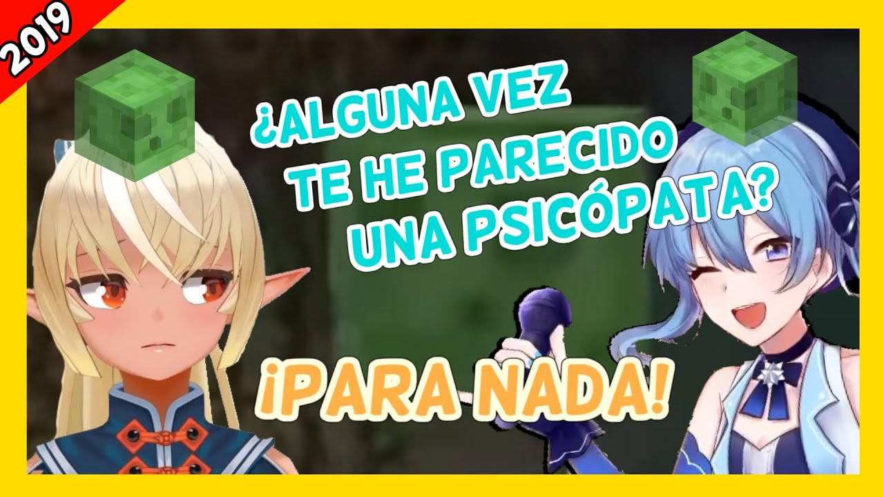 Suisei y Flare, las psicópatas tienen una debilidad [Hololive Sub Español]