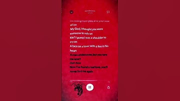 Thumbnail of Last Christmas - Wham (Lyrics) "Last Christmas I Gave You My Heart"  #lyrics #music #spotify #shorts