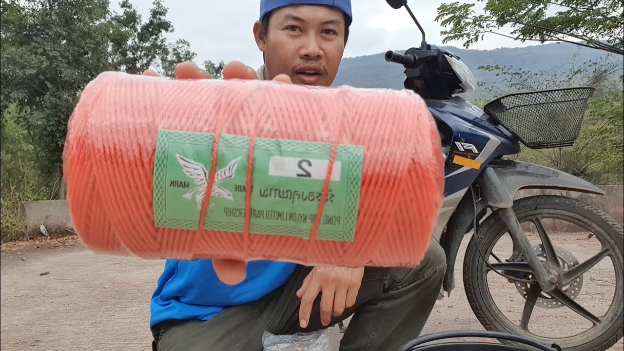 วัดความยาวเชือกเล่นว่าว ด้วยเลขไมล์มอไซค์ เเบบง่ายๆได้ผลจริงครับ