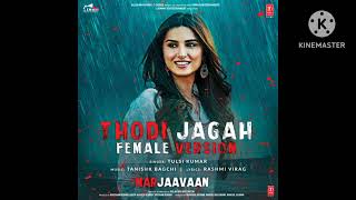 Marjaavaan: Thodi Jagah Video | Riteish D, Sidharth M, Tara S | Arijit Singh | Tanishk Bagchi