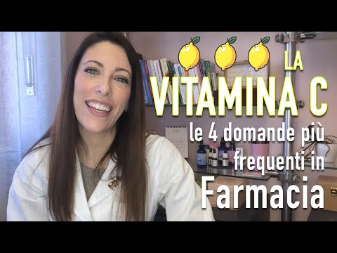 Video: Differenza Tra Vitamina C Ed Estere C