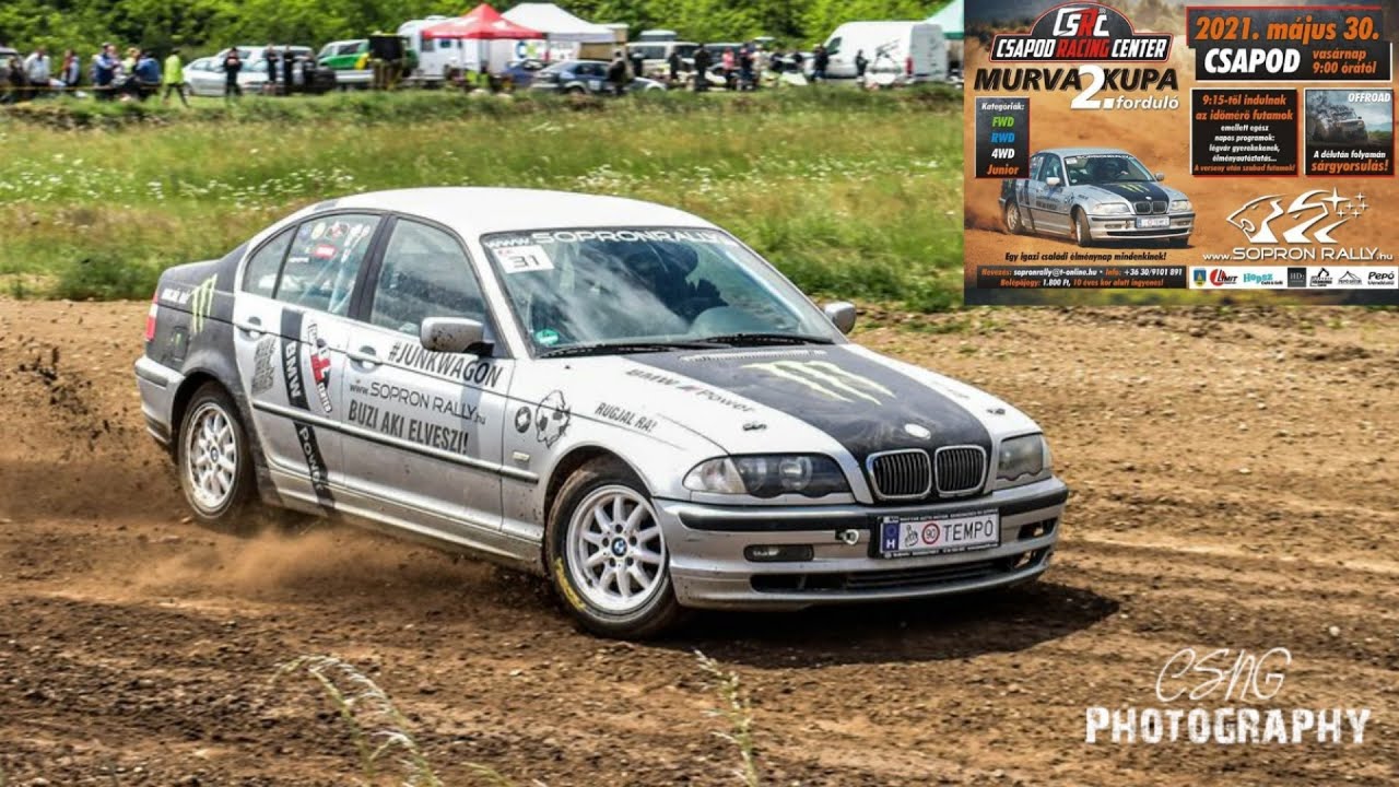 Murva Kupa 2. nap Csapod 2021-Zsejki Kornél BMW