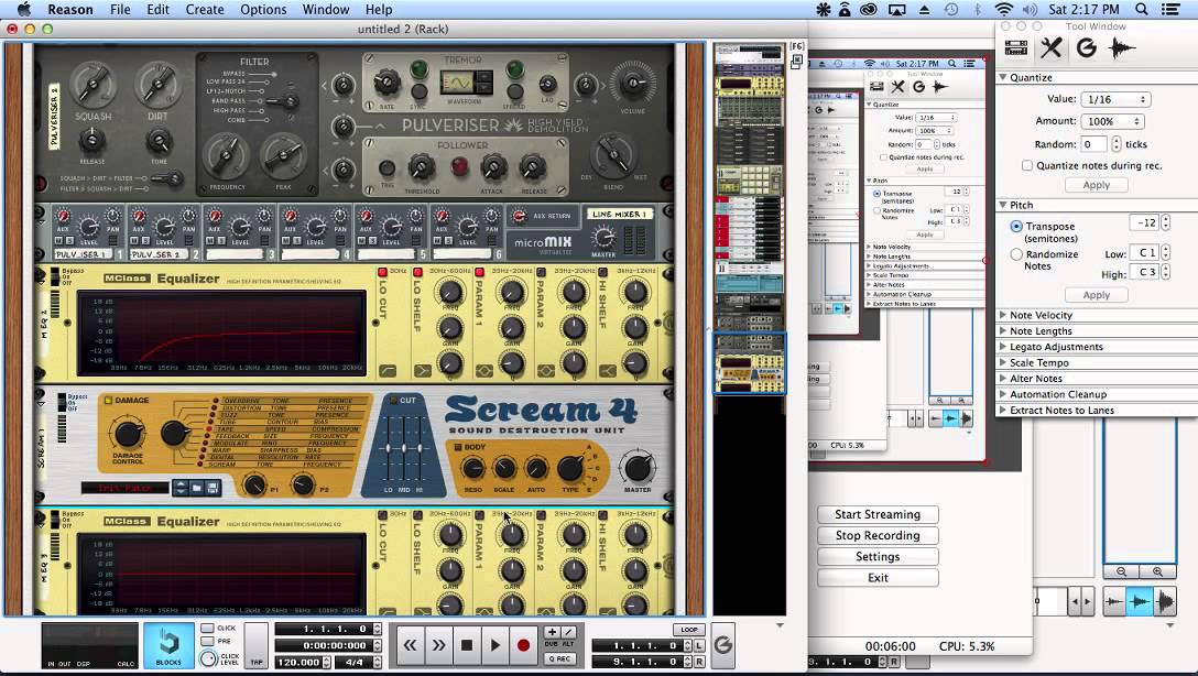 Skrillex/Zomboy Style FM Growl Reason Tutorial