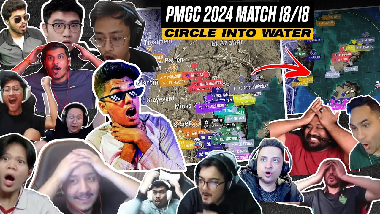 Water Zone PMGC 2024 *SHOCKED* ☠️ Everyone PUBGMOBILE Pro 