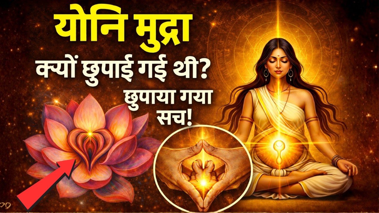 ब्रह्मांड की शक्ति का गुप्त द्वार: योनि मुद्रा 🤫| Discover the Ancient Power of Yoni Mudra
