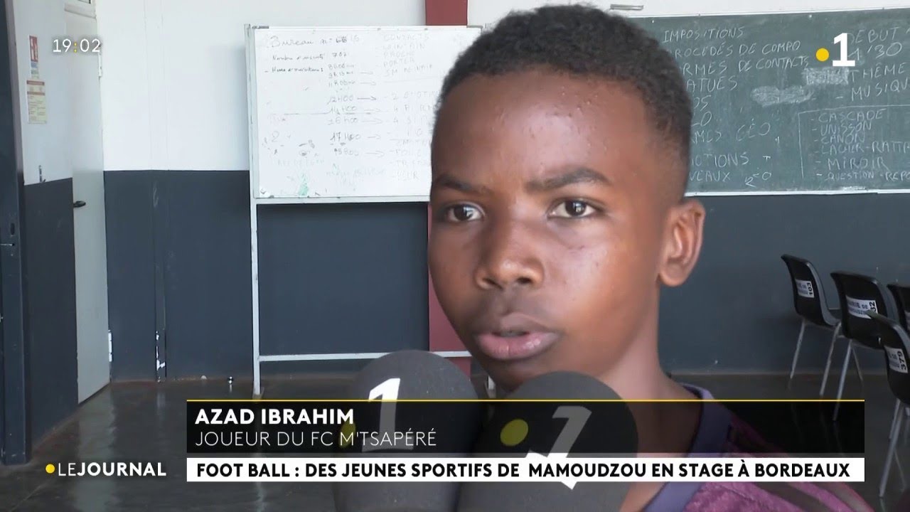 Football : des jeunes sportifs de Mamoudzou en stage à Bordeaux