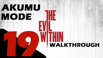 The Evil Within - Akumu Mode 悪夢 Walkthrough Part 19 - Ulterior Motives (Subway)