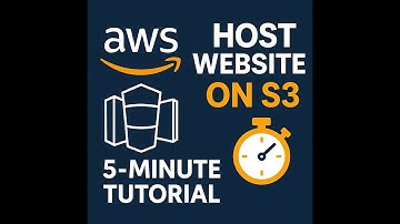 "Host a Website on AWS S3 in 5 Minutes | Static Website Hosting + File Upload Tutorial" #aws #tech