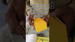 Unboxing brand new phone realme  15 5g #realmeseries #smartphone #viral #modimobileandstudioturkbad