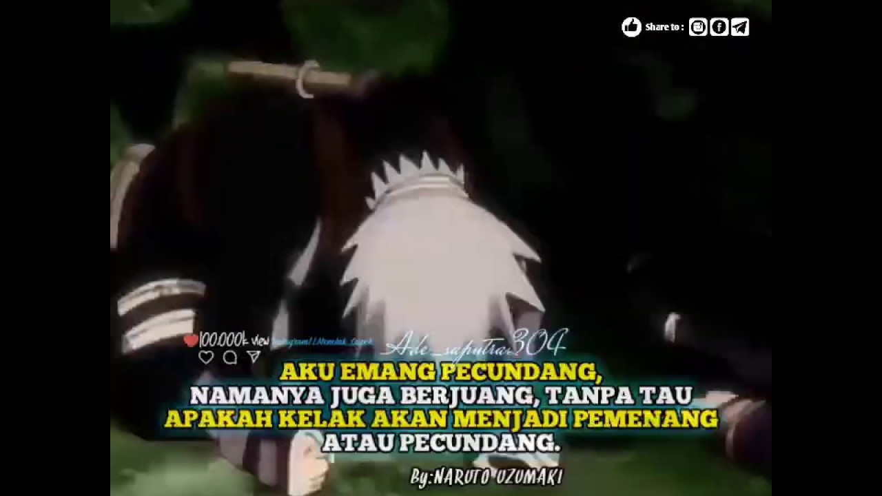Video quotes NARUTO UZUMAKI||keren abis - YouTube