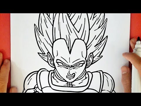 COMO DESENHAR VEGETA - PASSO A PASSO #446 