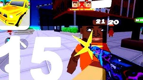 Gangs war pixel shooter -Rp Gameplay Walkthrough part -15 new new funny tasks (ios Android)