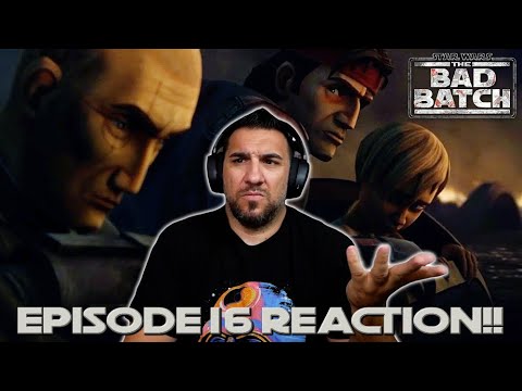 Star Wars: The Bad Batch Episode 16 'Kamino Lost' Finale REACTION!!