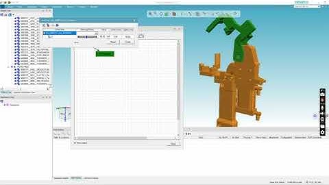 Process Simulation Basic Kinematics for Clamp & Pin Units (BIW Fixture Unit)
