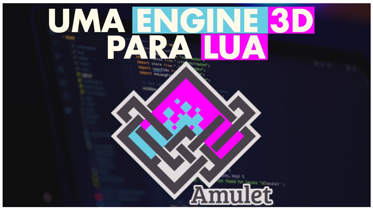 CRIE JOGOS COM LUA - GAME ENGINE 3d que usa LUA | Amulet - YouTube
