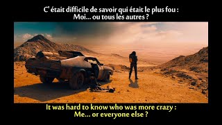 FRENCH LESSON - learn French with movies ( French + English translation ) Mad Max Fury Road part1