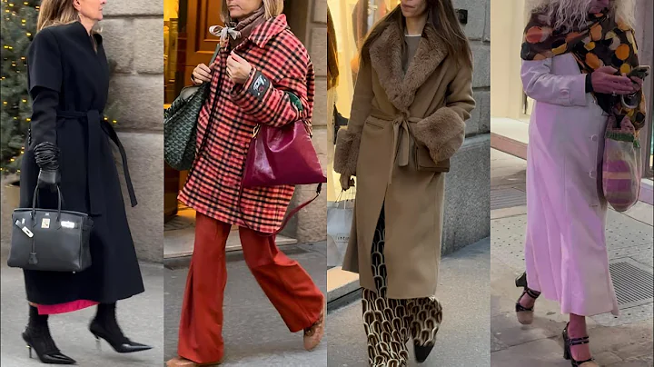 Italian Unique Fashion Look 2025 | Milan December Chic Street Style