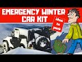Emergency Winter Car Kit (What To Pack)