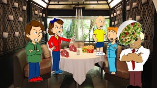 Rosie Hates Spinachthrows Salad On The Waitergrounded