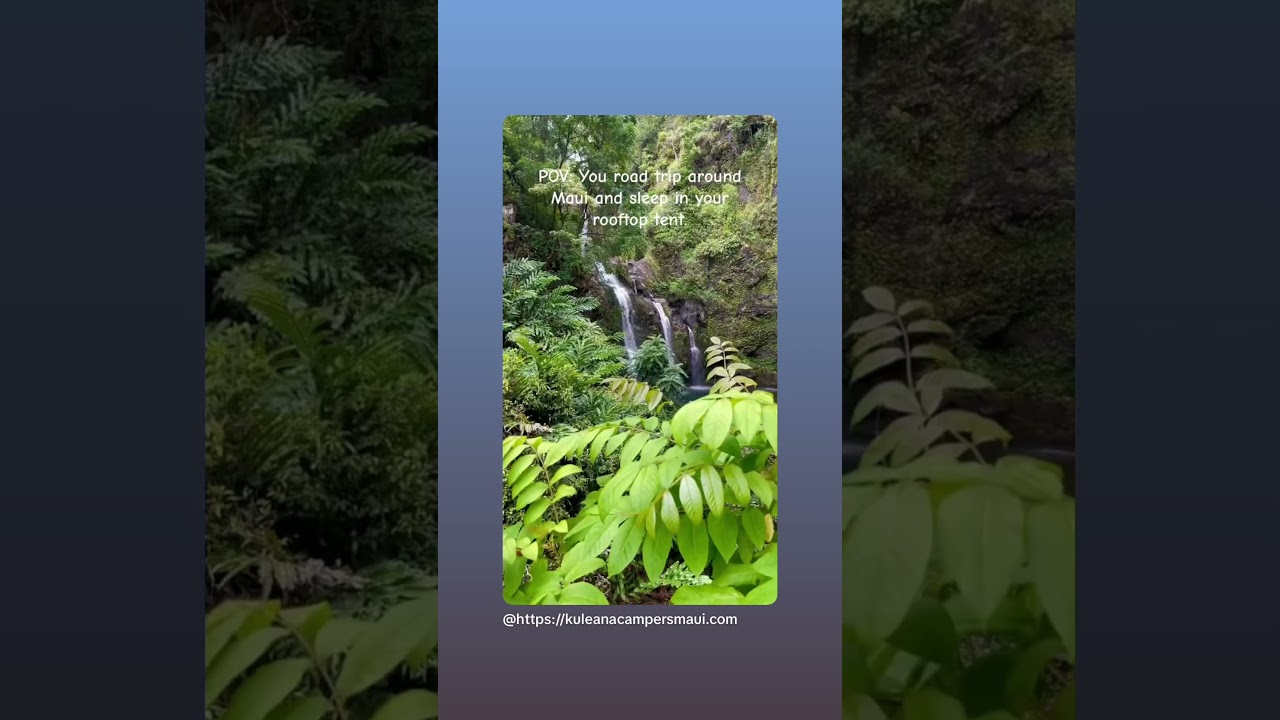 Camping Maui in a Tacoma Camper! Maui Camping made EASY!  