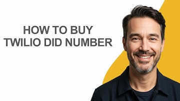 How to Buy Twilio Did Number - KevinHowTo