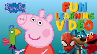 Peppa Pig Polly Parrot And More Fun Learning Video Number 112