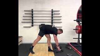 lean forward stationary lunge